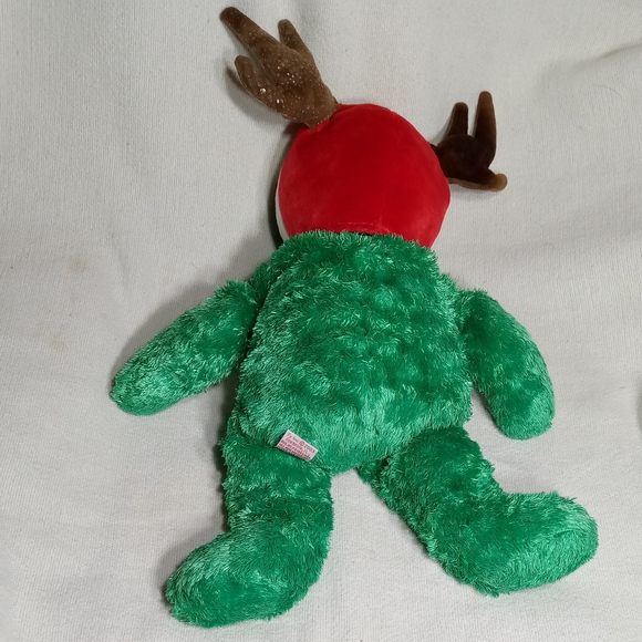 TY Beanie Buddy: 2002 Holiday Teddy the Beanie Baby - Picture 2 of 13